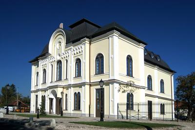 Tokaj, Kulturális és Konferencia Központ (volt zsinagóga)-stock-foto