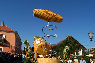 Tokaj-Hegyaljai Szüreti Napok-stock-foto