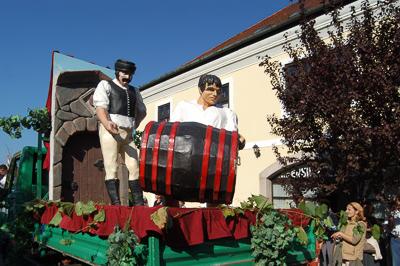 Tokaj-Hegyaljai Szüreti Napok-stock-foto