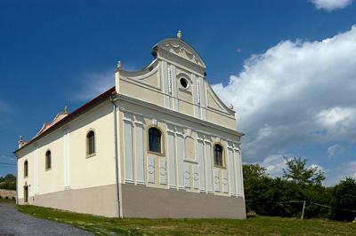 Mádi zsinagóga-stock-foto