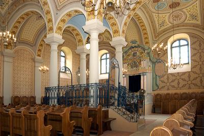 Mádi zsinagóga-stock-foto