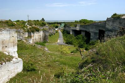 Fertőrákosi Kőfejtő és Barlangszínház-stock-foto
