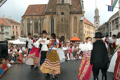 Soproni Ünnepi Hetek Kulturális Fesztivál-stock-foto
