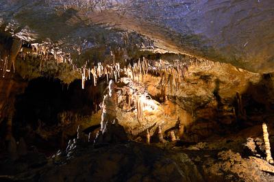 Az Aggteleki-cseppkőbarlang-stock-foto