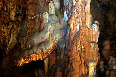 Az Aggteleki-cseppkőbarlang-stock-foto