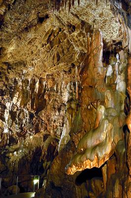 Az Aggteleki-cseppkőbarlang-stock-foto