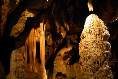Az Aggteleki-cseppkőbarlang-stock-foto
