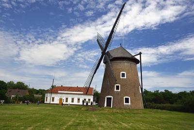 Az Ópusztaszeri Nemzeti Történeti Emlékpark-stock-foto