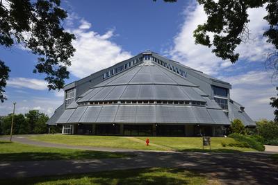 Az Ópusztaszeri Nemzeti Történeti Emlékpark-stock-foto