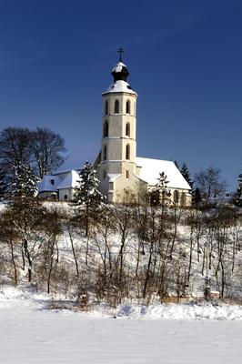 Cserhátsurány mûemlék templom-stock-foto