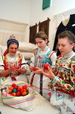 Húsvét Bujákon-stock-foto