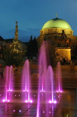 Pécs - Széchenyi tér-stock-photo