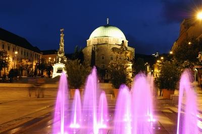 Pécs - Széchenyi tér-stock-foto