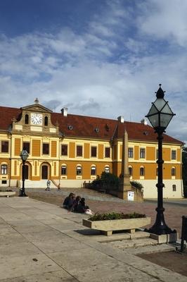 Pécs - Püspöki palota-stock-foto