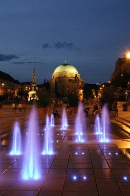 Pécs - Széchenyi tér-stock-photo