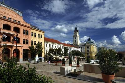 Pécs - Széchenyi tér-stock-photo
