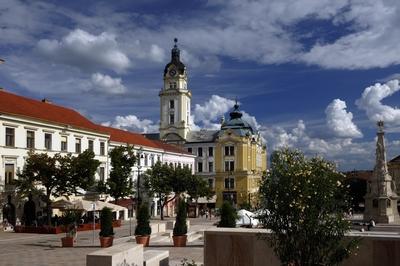 Pécs - Széchenyi tér-stock-photo