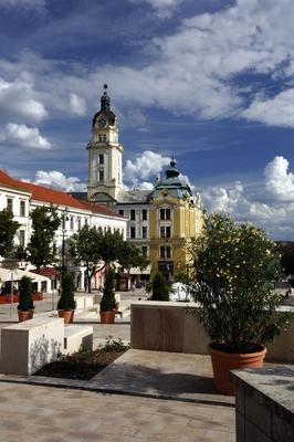 Pécs - Széchenyi tér-stock-photo