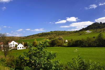 Szinpetri látképe-stock-photo