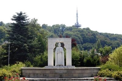 Miskolc - Szent István tér-stock-foto