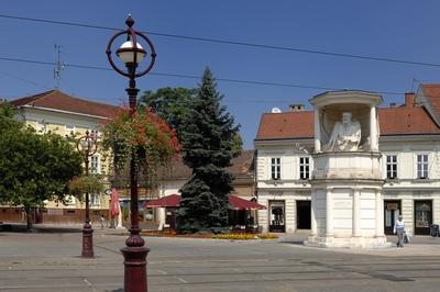 Miskolc - Városház tér-stock-foto