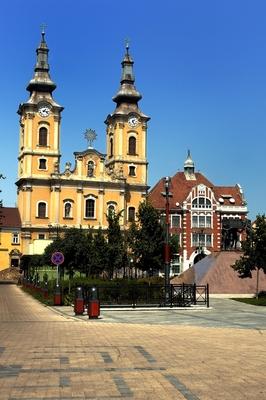 Miskolc - Hősök tere-stock-foto
