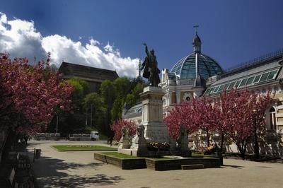Miskolc - Erzsébet tér-stock-foto