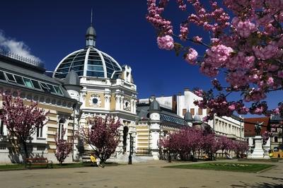 Miskolc - Erzsébet tér-stock-foto