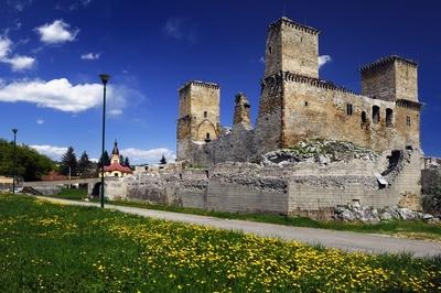 Miskolc - Diósgyőri vár-stock-photo