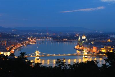 Budapesti panoráma-stock-photo