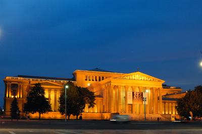 Budapest, Szépművészeti múzeum-stock-photo