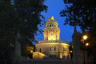 Budapest, Erzsébet-kilátó-stock-foto