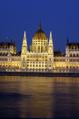 Budapest, Országház (Parlament)-stock-foto
