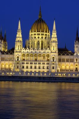 Budapest, Országház (Parlament)-stock-foto