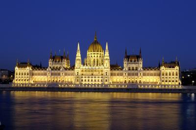Budapest, Országház (Parlament)-stock-foto