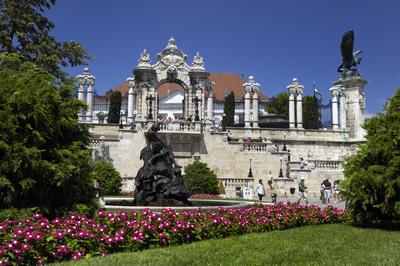 Budapest, Budai Vár (Budavári Palota)-stock-photo