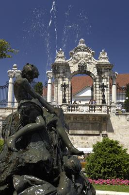 Budapest, Budai Vár (Budavári Palota)-stock-photo