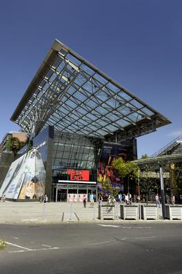 Budapest, WestEnd City Center bevásárlóközpont-stock-foto