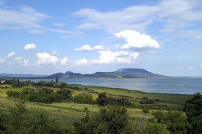 Badacsonyi panoráma-stock-foto
