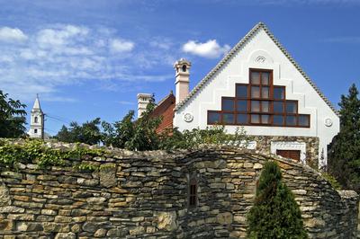Felújított balatonfelvidéki ház Aszófőn.-stock-foto