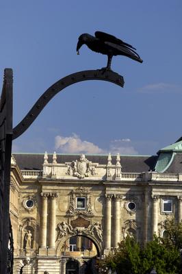 Budapest, Budai Vár (Budavári Palota)-stock-foto