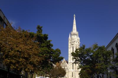 Budapest, Mátyás-templom-stock-foto