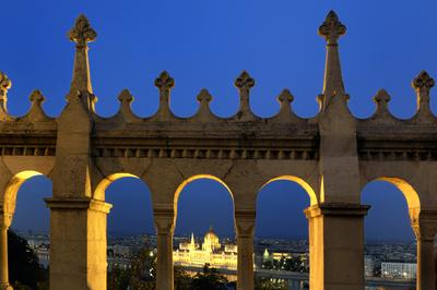 Budapest, Parlament-stock-foto