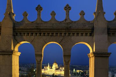 Budapest, Parlament-stock-foto