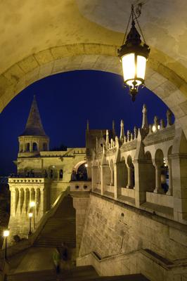 Budapest, Halászbástya-stock-foto