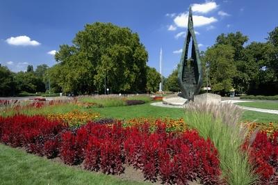 Budapest, Margit-sziget-stock-foto