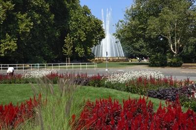 Budapest, Margit-sziget-stock-foto