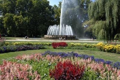 Budapest, Margit-sziget-stock-foto