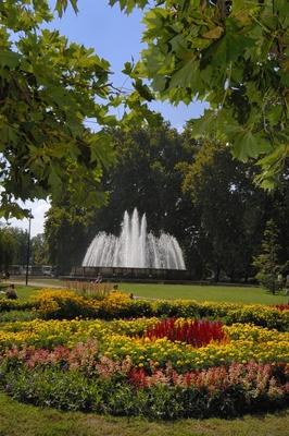 Budapest, Margit-sziget-stock-foto