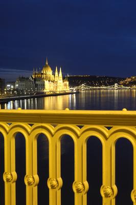 Budapest, Margit híd-stock-foto